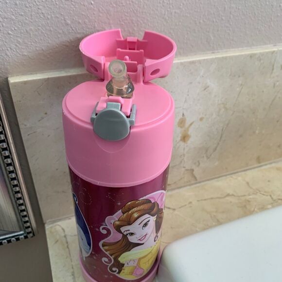 [Thermos]  Disney Princess Stainless Steel Water Bottle - Picture 4 of 7